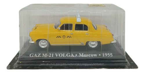 Auto Coleccion Taxis Del Mundo Gaz M-21 Volga Moscu 1955