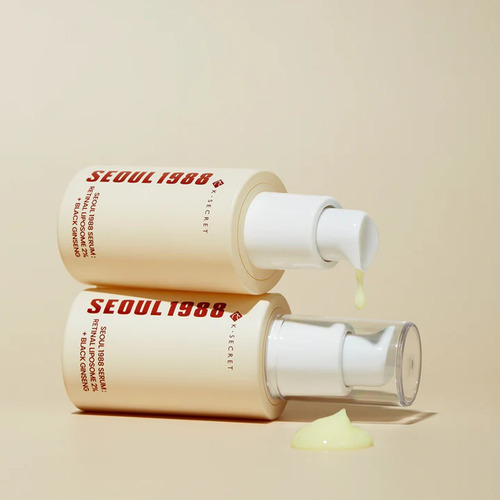 Ksecret Sérum Seoul 1988: Retinal Liposome 2% +black Ginseng Piel Madura Noche