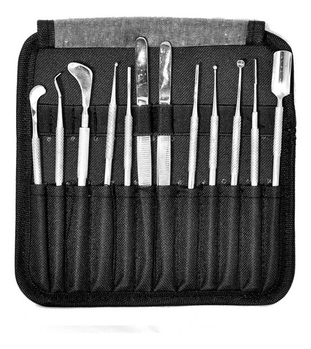 Cajas De Acero Algodonero Bandeja Set De Manicuria