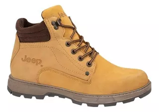 Botas Para Hombre Casual De Piel Marca Jeep Modelo 150