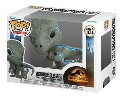Funko Pop Blue Y Beta # 1212 Velociraptors Jurassic World