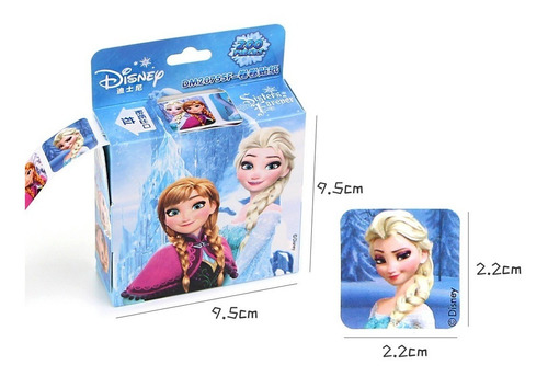 Imagen 6 de 10 de Calcomania Sticker Disney Frozen 1 Y 2