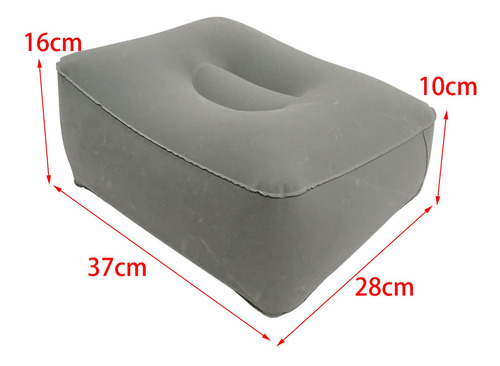 2 Reposapiés De Escritorio Inflable Cómodo Plegable Para