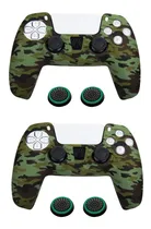 Comprar Dos Fundas Protectoras Controles Ps5 Camufladas Combo X 2 Color Sukhoi-57