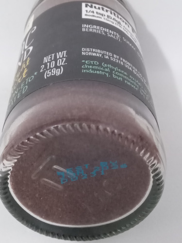 Sumac - Sumagre Moído - 59gr. - Frontier
