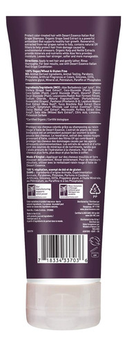 Shampoo De Uva Vermelha Italiana Desert Essence - 8 Fl Ounce