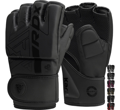 Rdx Guantes Mma Para Grappling Sparring, Guantes De Artes Ma