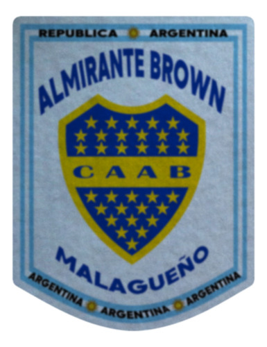 Parche Coleccion Almirante Brown Malagueño