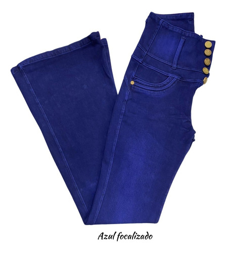 Pack 2x1 Jeans Fajero Reductor Flare 5 Botones Marca Nieves