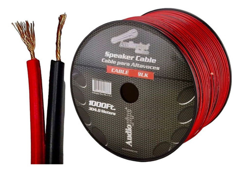 Cable Gemelo Polarizado Auidopipe 0.75mm  100 Metros