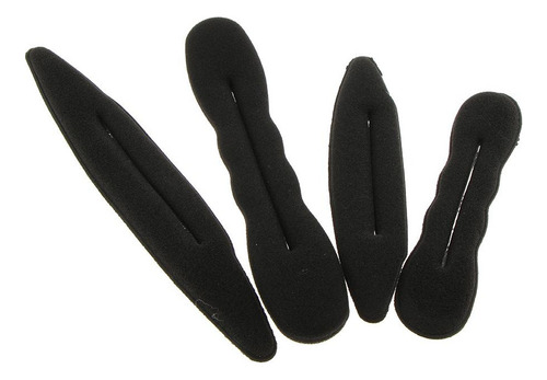 4pcs Donut Hair Styling Bun Curler Maker Twist