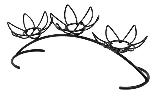 Pilar Castiçal De Ferro Decoração Candelabros Suporte De