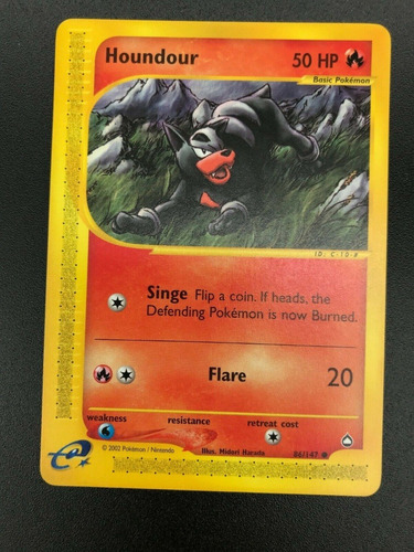 Pokemon Tcg Houndour - 86/147 - Common