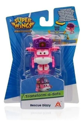 Rescue Dizzy Mini Change Up Super Wings - Barão 8491-4