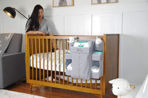 Organizador De Pañales Portátil Para Cuna Corral