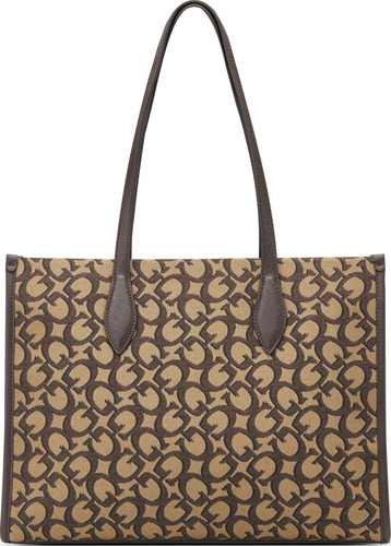 Bolsa Satchel Para Mujer Ff948222-bro Color Café Guess
