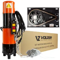 Comprar Motor Para Porta De Enrolar Até 200kg + Testeira 220v Volzer