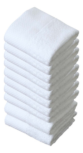 Toalla De Mano Blanca De Algodón X, Pequeña, Desechable, 100