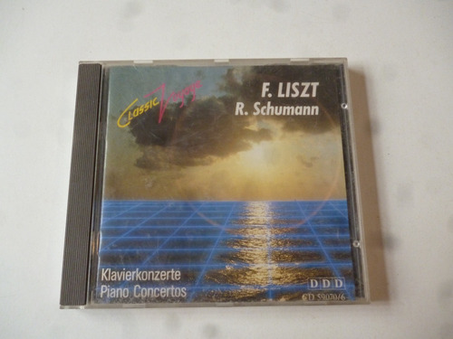 Liszt- Schumann Piano Concertos Gema Alemania.impecable.