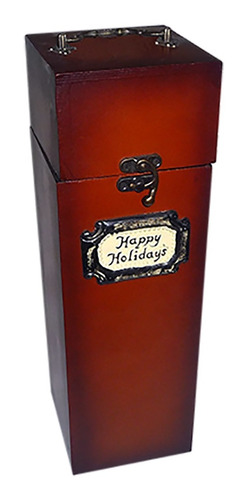 Imagen 3 de 5 de C&h Cava Elegante Estuche De Madera Diseño Para Una Botella