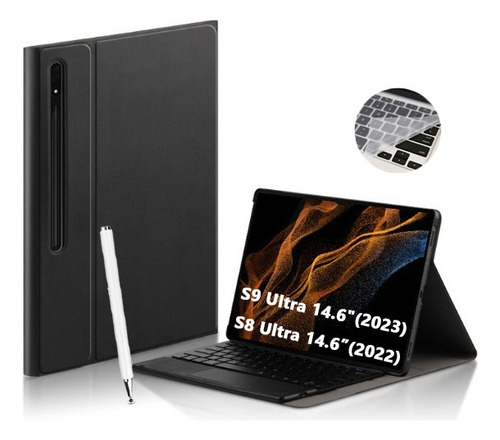 C Funda,teclado Iluminado, Para Samsung Galaxy Tab S9 Ultra
