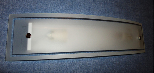 Difusor De Pared En Vidrio Curvo Para 2 Luces Sin Igual!!
