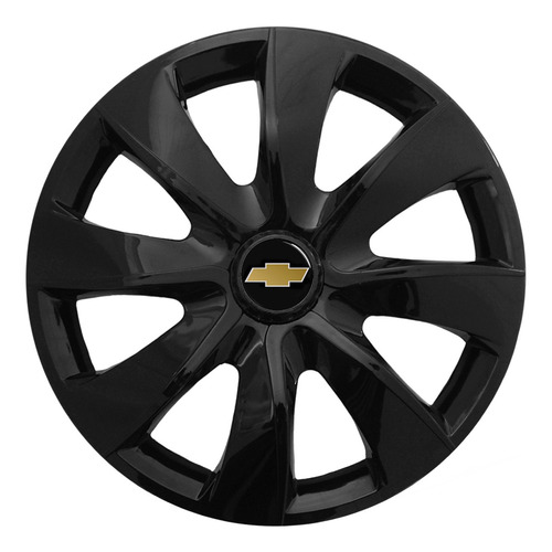 Calota Aro 13 Prime Black Para Gm Celta Corsa Prisma Classic