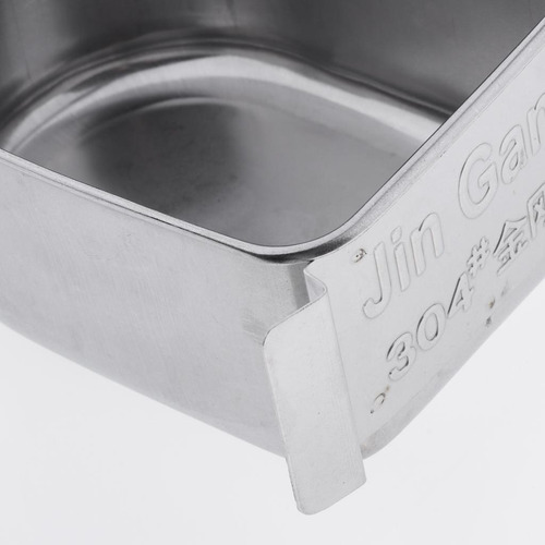 Comedero Para Pájaros De Material Acero Inoxidable Con Taza