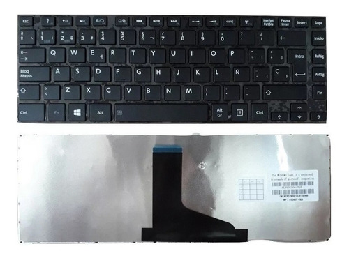 Teclado Toshiba L800 C800 L845 L845d C845 C845d Almagro