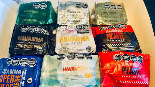 Caja 18 Alfajores Havanna Degustacion Premium Surtidos