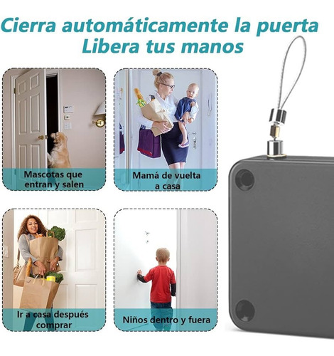Cierra Puertas Automatico 3m 1000g Fuerza Set X3 Unidades