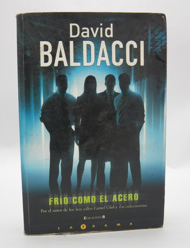 Libro Frío Como El Acero / David Baldacci / Novela Thriller