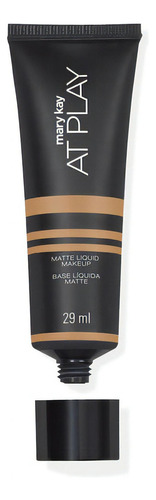 Base de maquillaje Mary Kay At Play Matte Liquid Makeup tono light tan - 29mL 28mg