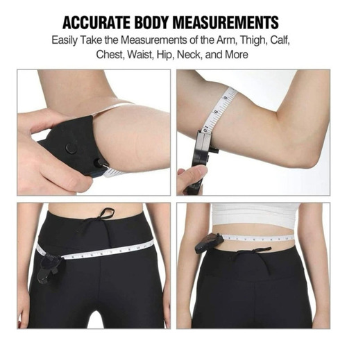 Cinta Métrica Para Cuerpo Índice Masa Corporal Medir, 2 Unid