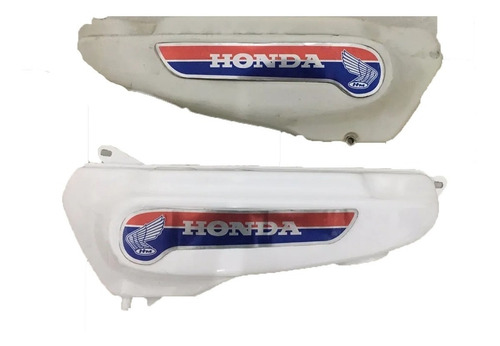 Imagen 1 de 10 de Emblemas Honda 50 En Chapa! Como Venia Original! + Regalo