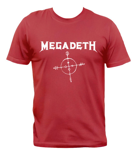 Remera Megadeth Cryptic Writings Thrash Metal 100% Algodón