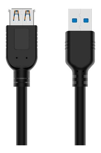 Cabo Extensor Usb 3.0 Am X Af 1.5m Plus Cable Usbaf3015 Cor Preto