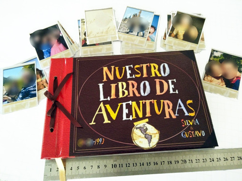Fotolibro Up Libro De Aventuras Artesanal+nombre+9fotos