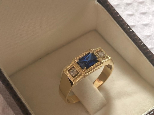 Anel Em Ouro 18k Formatura Administração