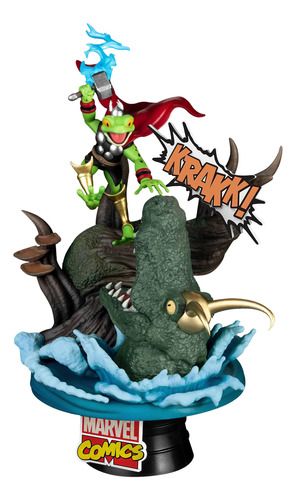 Marvel Comics: Throg Ds-107sp Sdcc Estatua Exclusiva D-stage