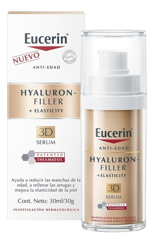 Serum 3d Eucerin Hyaluron Filler Ácido Hialurónico 30 Ml Tipo De Piel Seca