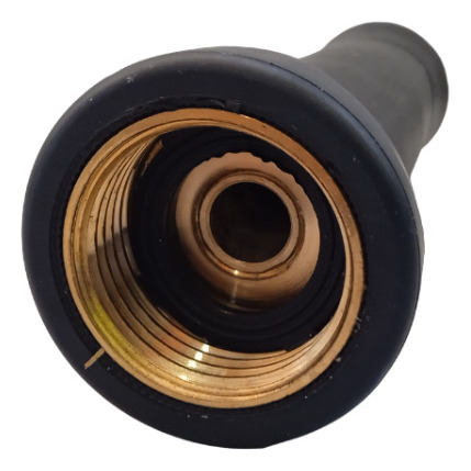 Pico Manguera Bronce Y Goma Ajustable Usado