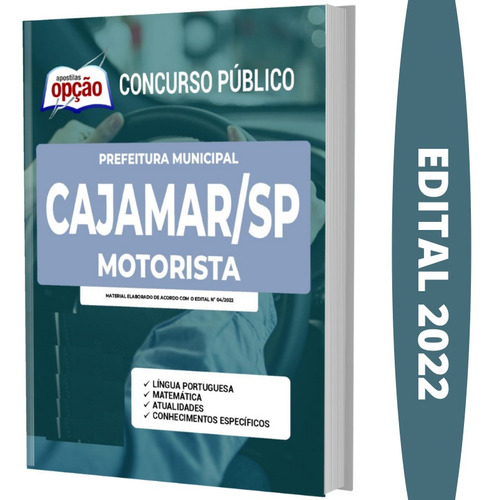 Apostila Concurso Cajamar Sp - Motorista