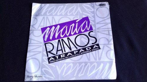 Single María Ramos - Atrapada Banda Sonora Entrega Total
