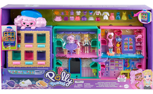 Polly Pocket Estudio De Modas Máquina De Moditas Dulces