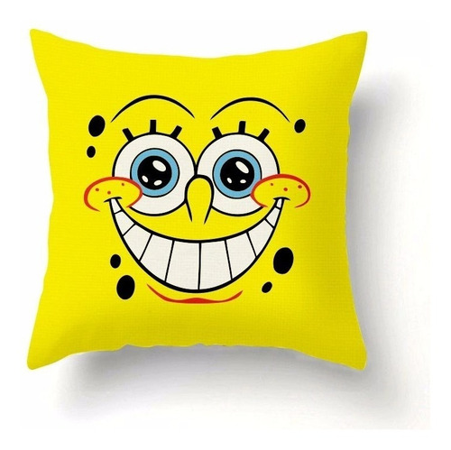 Bob Esponja Almohada Personalizad Con Nombre Regalo:)