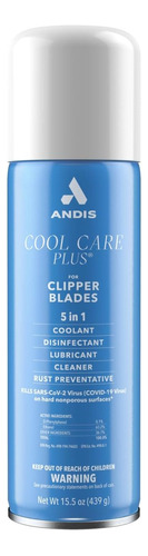 Spray Desifectante Andis Cool Care 5 En 1  Profesional 439g