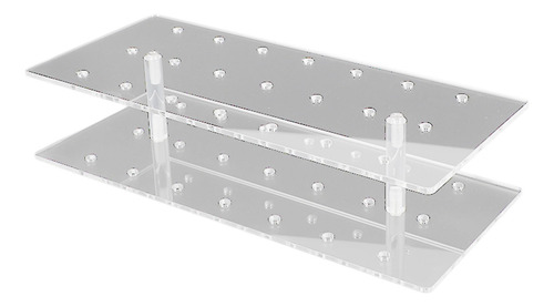 Soporte Para Tartas Con 21 Agujeros, Acrílico Transparente,