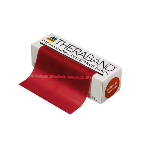 Thera-band Color Rojo X 5,5 Metros