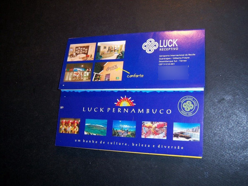 Luck Pernambuco . Cultura . Beleza . Diversão . Folleto